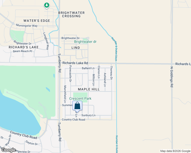 map of restaurants, bars, coffee shops, grocery stores, and more near 2614 Milton Lane in Fort Collins