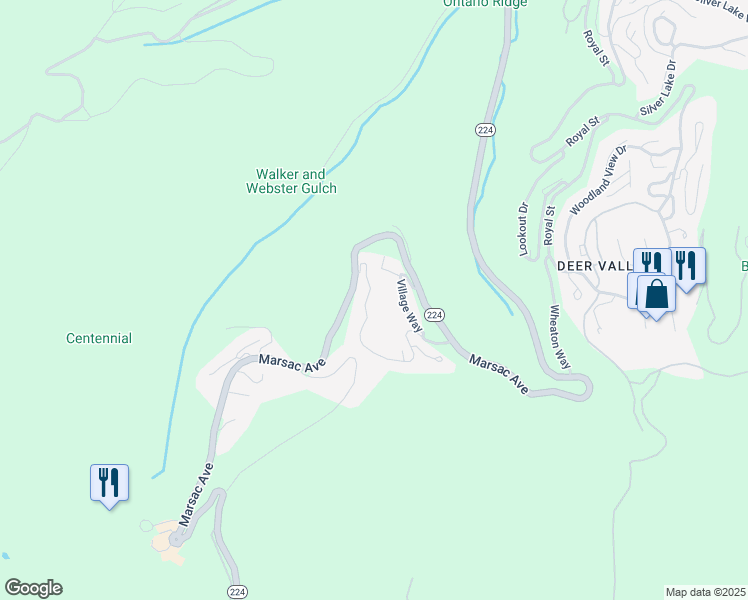 map of restaurants, bars, coffee shops, grocery stores, and more near 8894 Empire Club Drive in Park City
