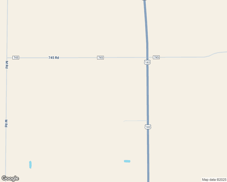 map of restaurants, bars, coffee shops, grocery stores, and more near 74453 US 183 Highway in Elm Creek