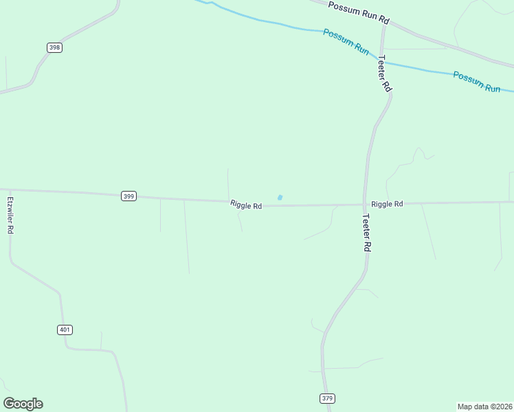 map of restaurants, bars, coffee shops, grocery stores, and more near Township Highway 399 in Bellville