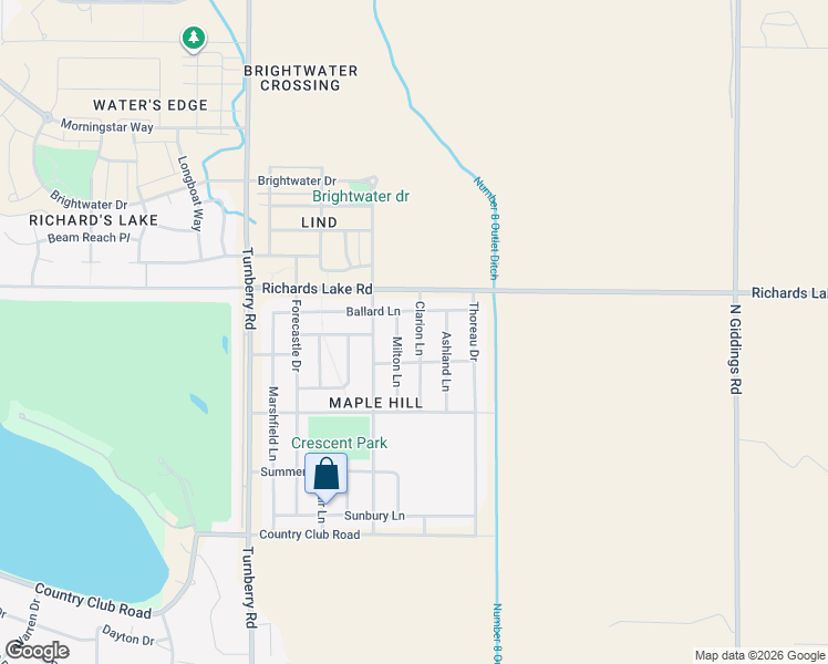 map of restaurants, bars, coffee shops, grocery stores, and more near 2614 Milton Lane in Fort Collins