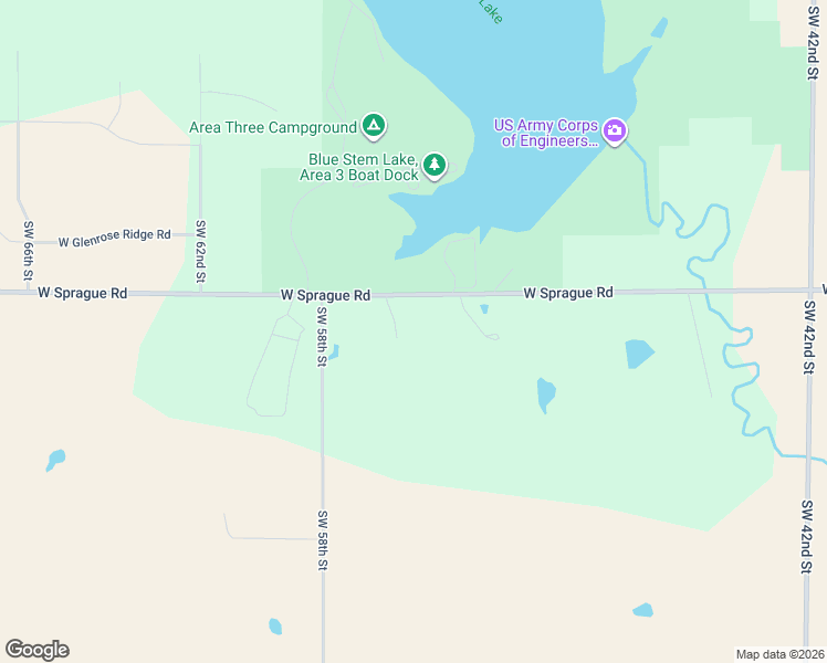 map of restaurants, bars, coffee shops, grocery stores, and more near 5521 West Sprague Road in Hallam