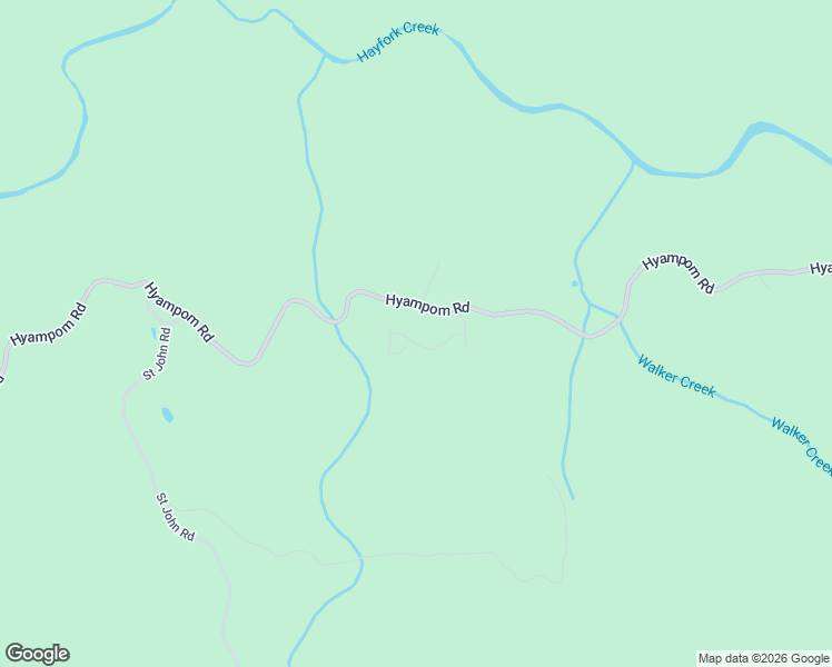 map of restaurants, bars, coffee shops, grocery stores, and more near 19647 Hyampom Road in Hayfork