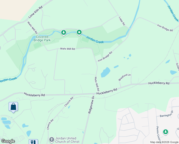 map of restaurants, bars, coffee shops, grocery stores, and more near 4074 Old Sentry Road in Allentown
