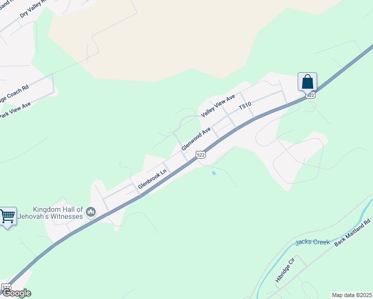 map of restaurants, bars, coffee shops, grocery stores, and more near 60 Fernwood Avenue in Lewistown