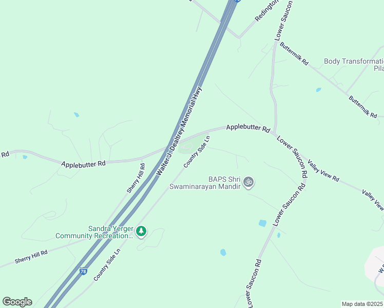 map of restaurants, bars, coffee shops, grocery stores, and more near 2636 Limpar Lane in Hellertown