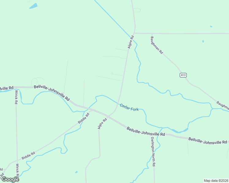 map of restaurants, bars, coffee shops, grocery stores, and more near 4838-4870 Algire Road in Bellville