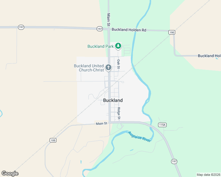 map of restaurants, bars, coffee shops, grocery stores, and more near in Buckland