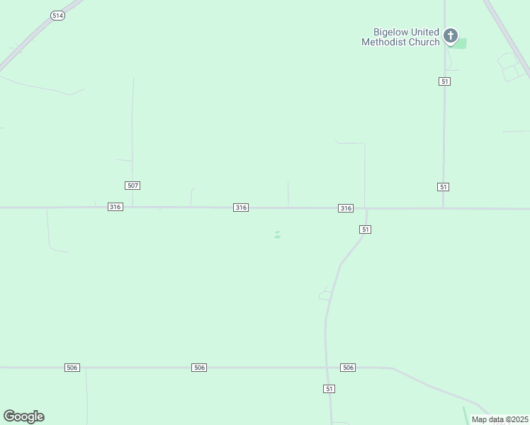 map of restaurants, bars, coffee shops, grocery stores, and more near 12294 County Highway 316 in Big Prairie