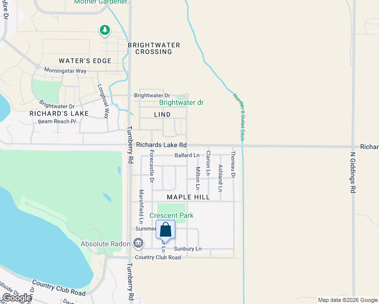 map of restaurants, bars, coffee shops, grocery stores, and more near 2426 Ballard Lane in Fort Collins