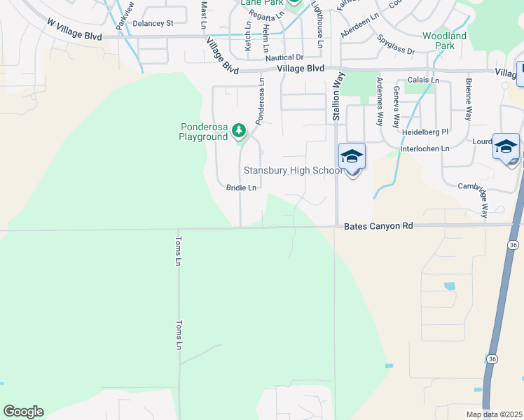 map of restaurants, bars, coffee shops, grocery stores, and more near 5757 Roma Lane in Stansbury Park