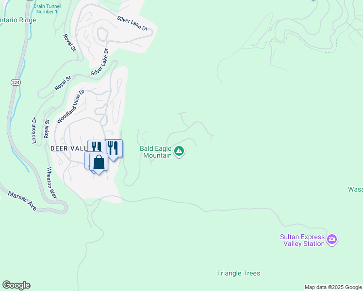 map of restaurants, bars, coffee shops, grocery stores, and more near 7902 Red Tail Court in Park City