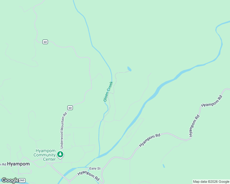 map of restaurants, bars, coffee shops, grocery stores, and more near 321 Olsen Creek Road in Hyampom