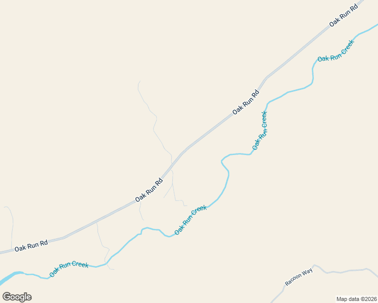 map of restaurants, bars, coffee shops, grocery stores, and more near 11875 Oak Run Road in Oak Run