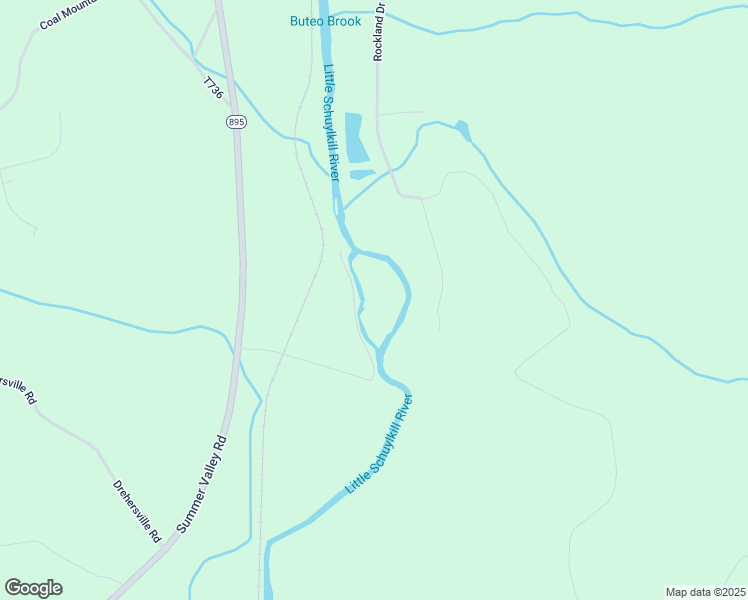 map of restaurants, bars, coffee shops, grocery stores, and more near Millers Crossing Road in Schuylkill County