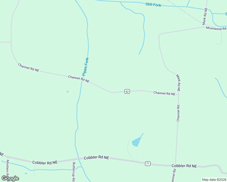 map of restaurants, bars, coffee shops, grocery stores, and more near 3300 Channel Road Northeast in Carrollton