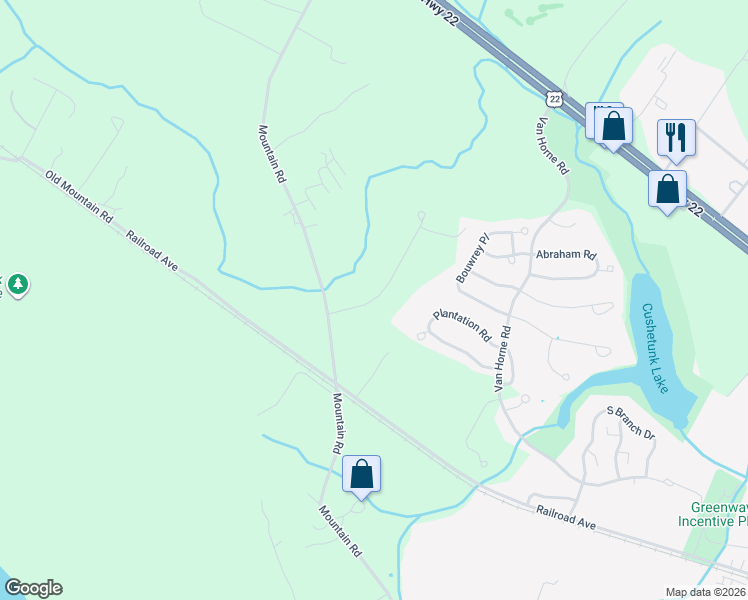 map of restaurants, bars, coffee shops, grocery stores, and more near 5 Weatherhill Road in Lebanon