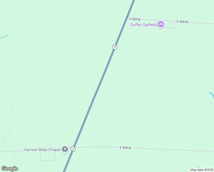 map of restaurants, bars, coffee shops, grocery stores, and more near 5018 North Huntington Road in Marion