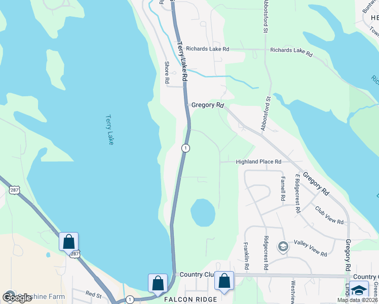 map of restaurants, bars, coffee shops, grocery stores, and more near 2720 Terry Lake Road in Fort Collins