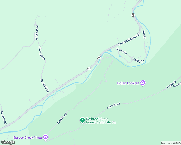 map of restaurants, bars, coffee shops, grocery stores, and more near 4425 Spruce Creek Road in Spruce Creek