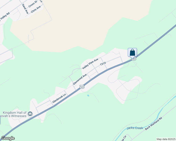 map of restaurants, bars, coffee shops, grocery stores, and more near 1709 Glenwood Avenue in Lewistown