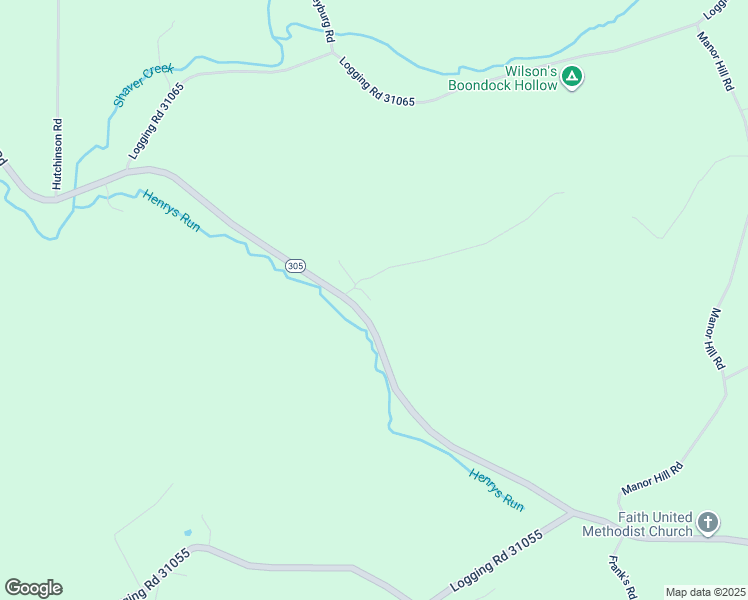map of restaurants, bars, coffee shops, grocery stores, and more near Greenwood Road in Huntingdon