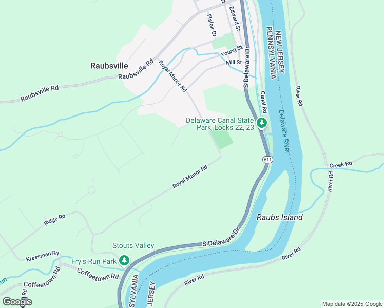 map of restaurants, bars, coffee shops, grocery stores, and more near 340 Royal Manor Road in Northampton County