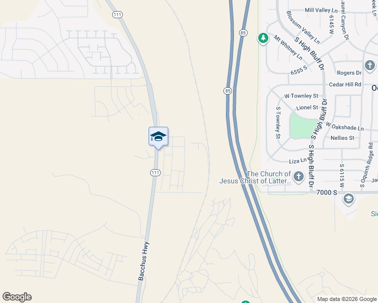 map of restaurants, bars, coffee shops, grocery stores, and more near South 415 West in South Jordan