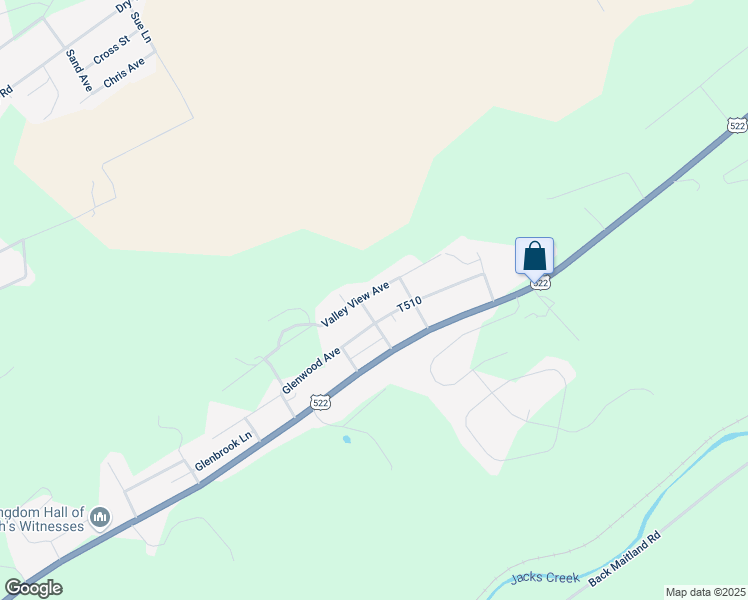 map of restaurants, bars, coffee shops, grocery stores, and more near 1806 Valley View Avenue in Lewistown