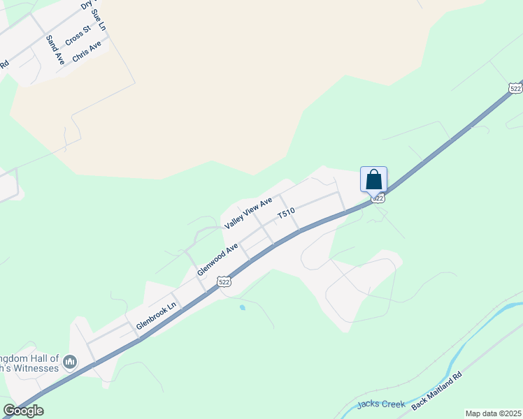 map of restaurants, bars, coffee shops, grocery stores, and more near 1806 Valley View Avenue in Lewistown