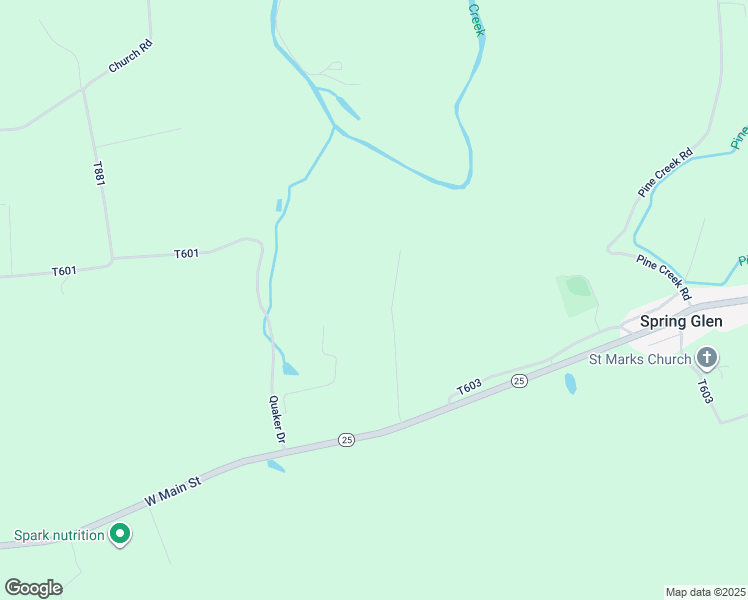 map of restaurants, bars, coffee shops, grocery stores, and more near 51 Klinger Road in Hegins