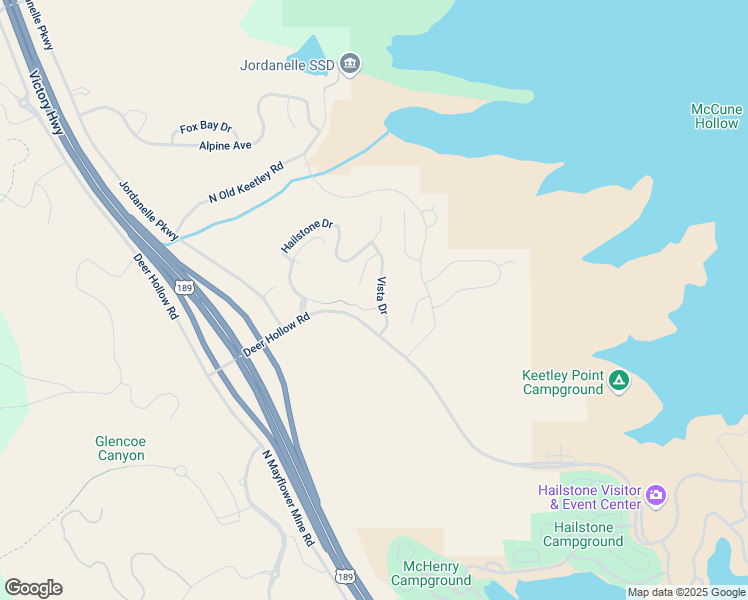 map of restaurants, bars, coffee shops, grocery stores, and more near 9855 Vista Drive in Heber City