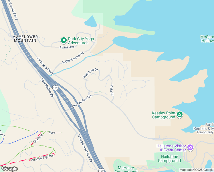 map of restaurants, bars, coffee shops, grocery stores, and more near 25 North Main Street in Heber City