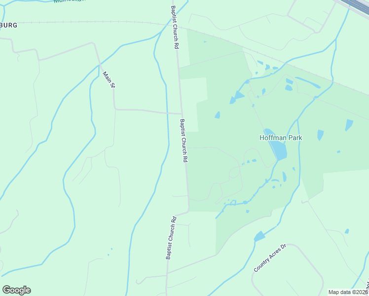map of restaurants, bars, coffee shops, grocery stores, and more near 43 Baptist Church Road in Hampton