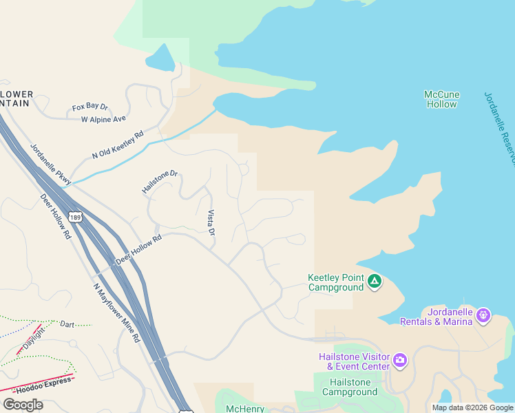 map of restaurants, bars, coffee shops, grocery stores, and more near in Hideout
