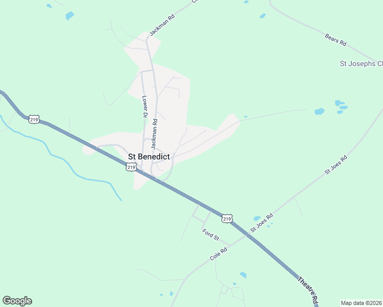 map of restaurants, bars, coffee shops, grocery stores, and more near 158 Dunsmore Road in Carrolltown