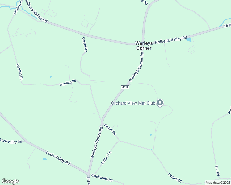 map of restaurants, bars, coffee shops, grocery stores, and more near 4352 Werleys Corner Road in New Tripoli