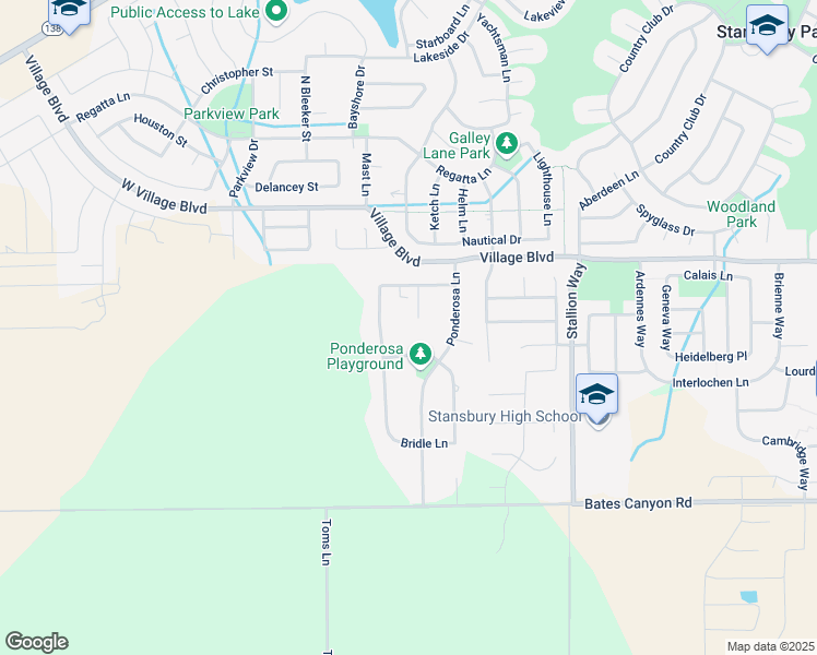map of restaurants, bars, coffee shops, grocery stores, and more near 5497 Belmont Ct in Stansbury Park