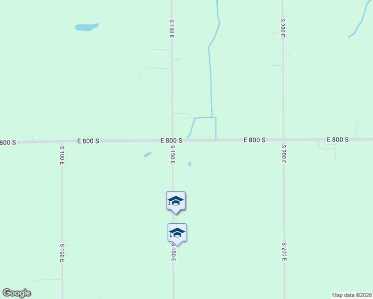 map of restaurants, bars, coffee shops, grocery stores, and more near 8041 South 150 East in Geneva