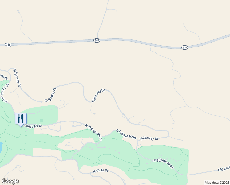 map of restaurants, bars, coffee shops, grocery stores, and more near 3471 East Ridgeway Court in Kamas