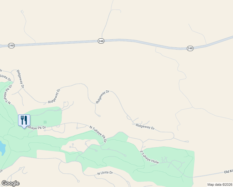 map of restaurants, bars, coffee shops, grocery stores, and more near 3471 East Ridgeway Court in Kamas