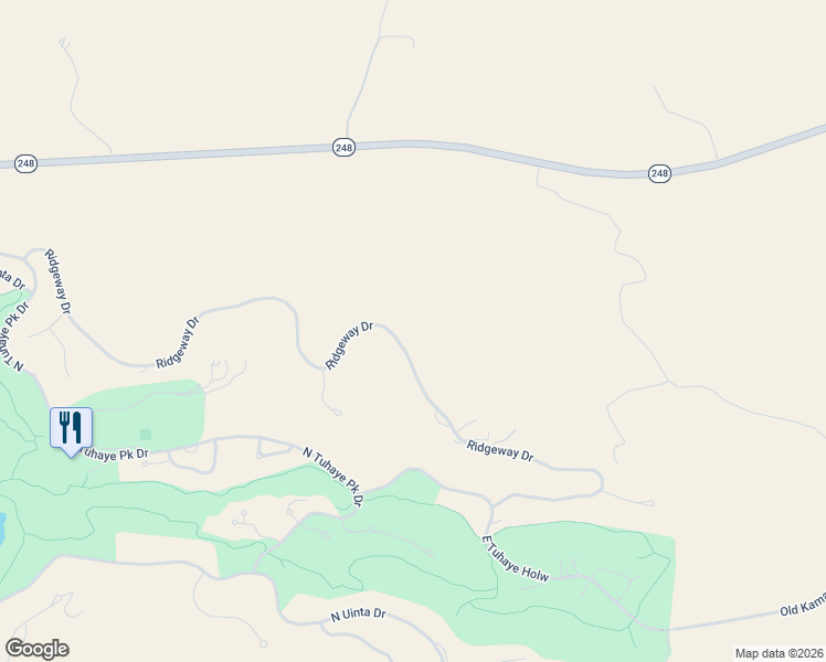 map of restaurants, bars, coffee shops, grocery stores, and more near 3471 Ridgeway Drive in Kamas