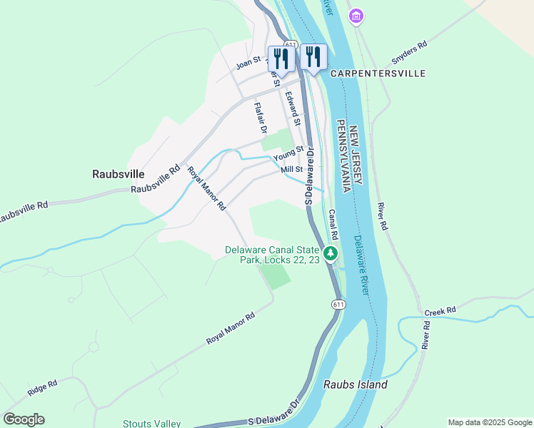 map of restaurants, bars, coffee shops, grocery stores, and more near 90 Mill Street in Easton