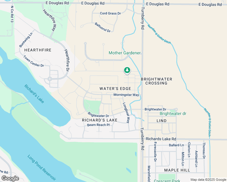 map of restaurants, bars, coffee shops, grocery stores, and more near 1817 Midship Way in Fort Collins
