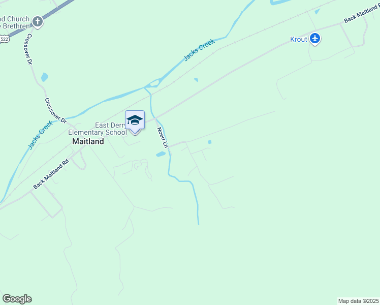 map of restaurants, bars, coffee shops, grocery stores, and more near Noerr Lane in Maitland