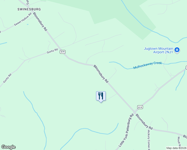 map of restaurants, bars, coffee shops, grocery stores, and more near 348 County Road 579 in Alexandria