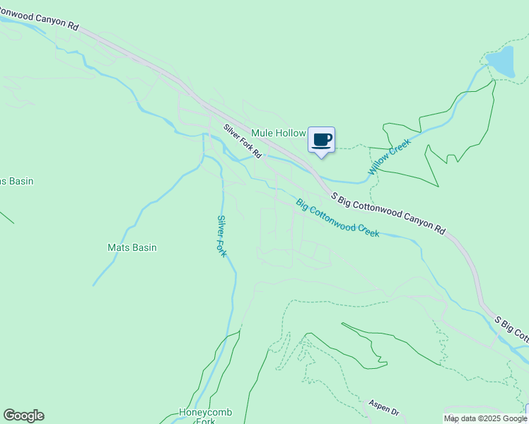 map of restaurants, bars, coffee shops, grocery stores, and more near 11320 Aspen Bend Lane in Salt Lake City