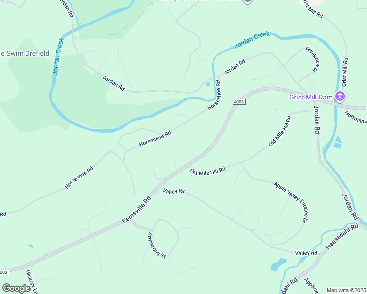 map of restaurants, bars, coffee shops, grocery stores, and more near 5693 Kernsville Road in Lehigh County