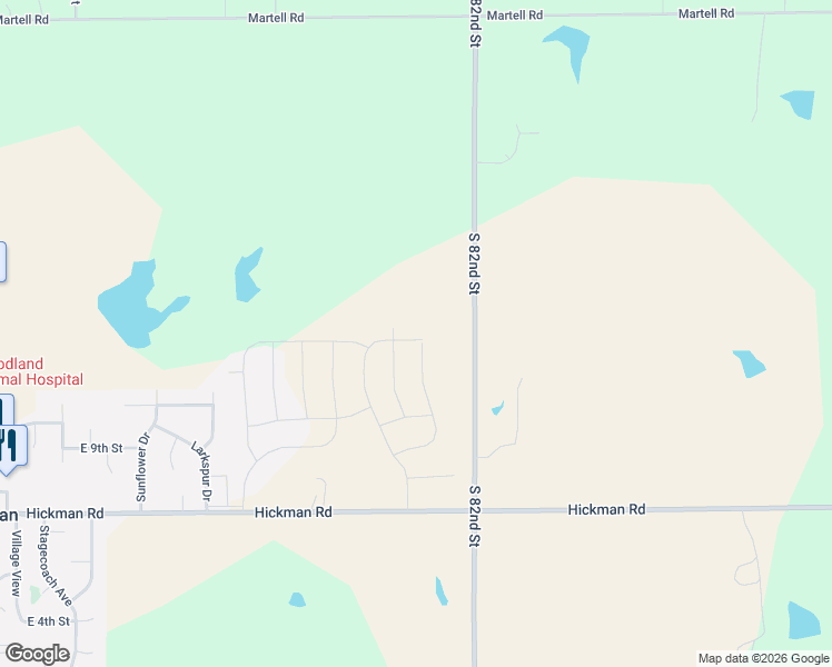 map of restaurants, bars, coffee shops, grocery stores, and more near 1812 East 12th Street in Hickman