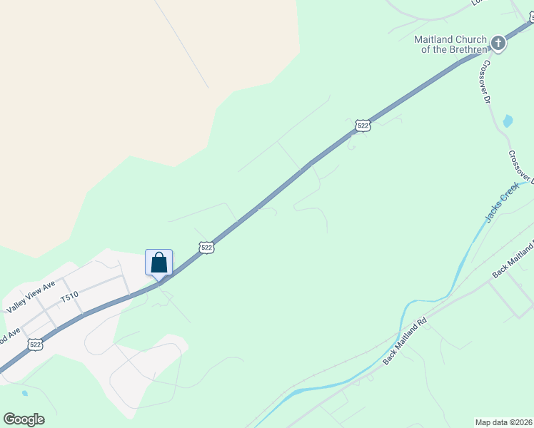 map of restaurants, bars, coffee shops, grocery stores, and more near 2300-2398 Route 522 in Lewistown